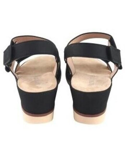 Chaussures Sandale 26616 abz noir Amarpies en coloris Black