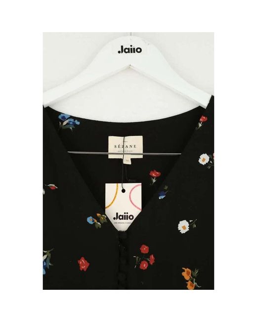 Blouses Blouse Noire Sezane en coloris Black