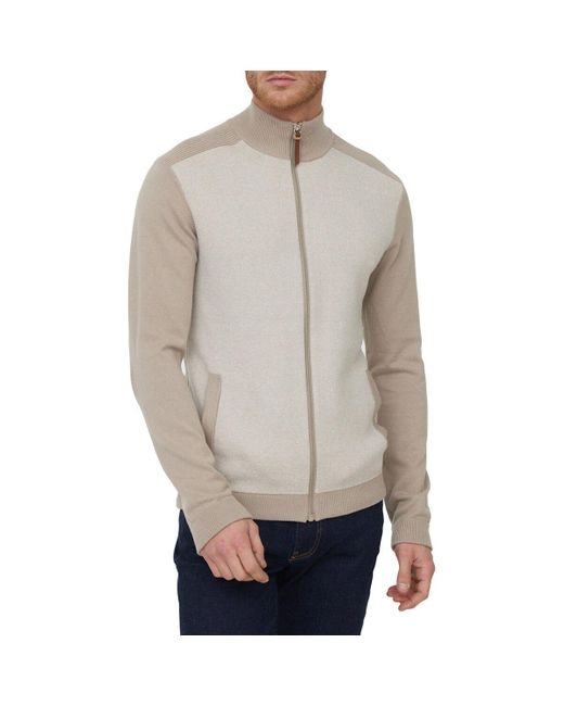 Pull Gilet CEKO Taupe Lee Cooper en coloris Gray