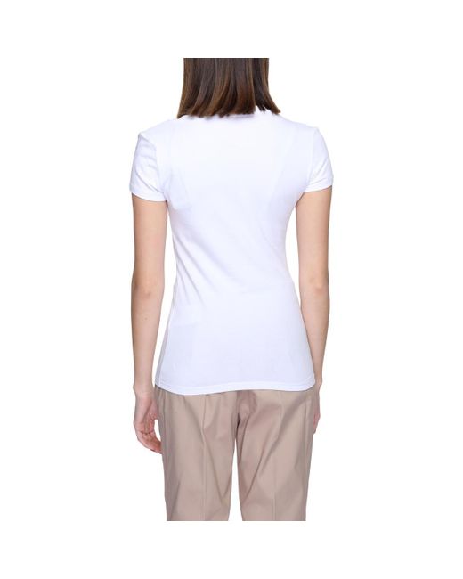 T-shirt 3DYT62 YJCTZ EAX en coloris White