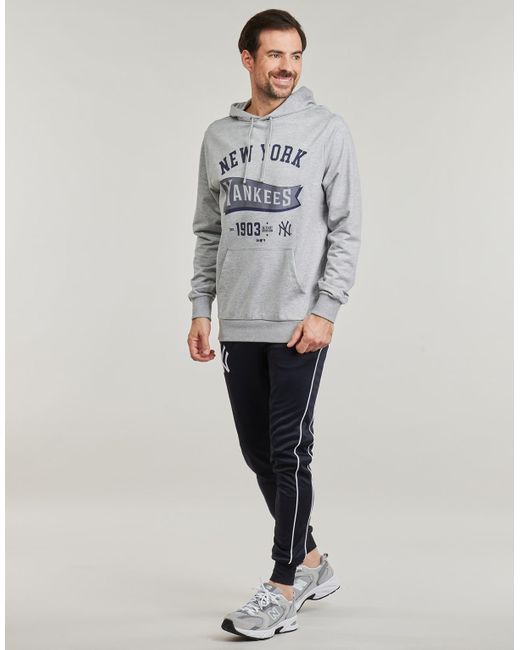 Sweat-shirt MLB PENNANT GRAPHIC HOODIE NEW YORK YANKEES KTZ pour homme en coloris Gray