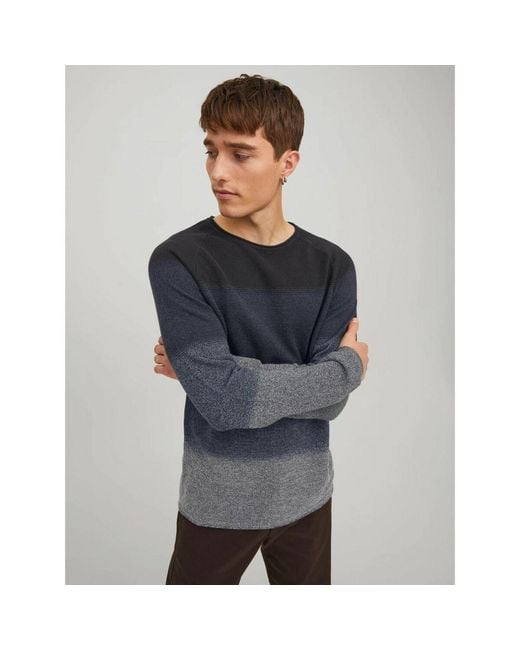 Pull 90127 Jack & Jones pour homme en coloris Gray