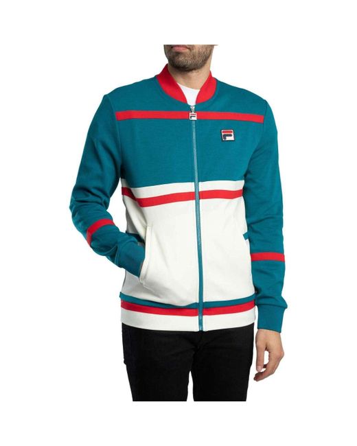Fila Trainingsjack Stefan Archive Cut Sew Trainingsjack in het Blue voor heren