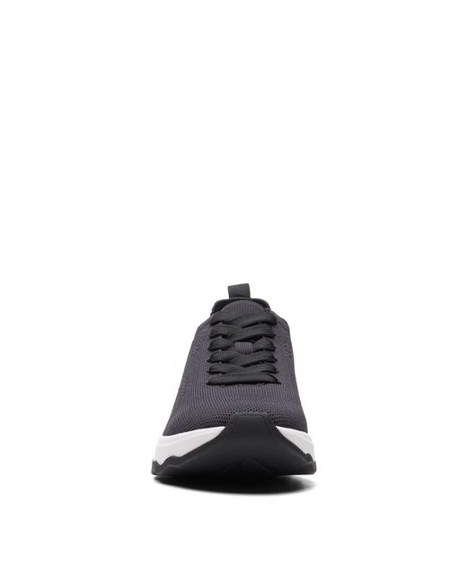 Clarks Blue Sneaker Circuit Tie