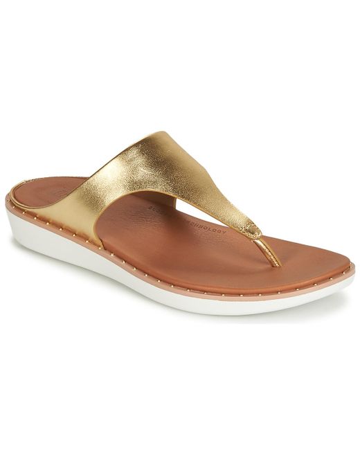 fitflop slippers leer
