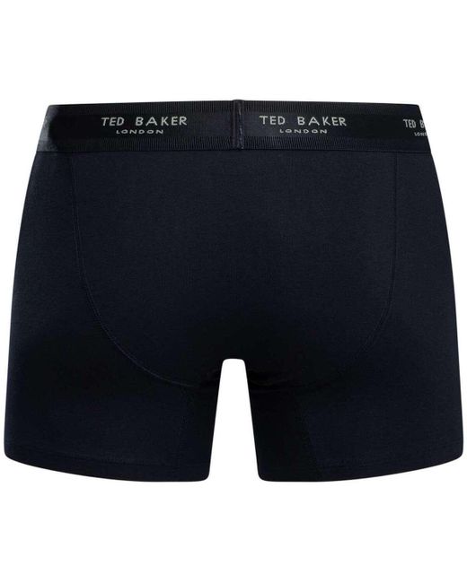 Caleçons Pack de 3 boxers Ted Baker pour homme en coloris Blue