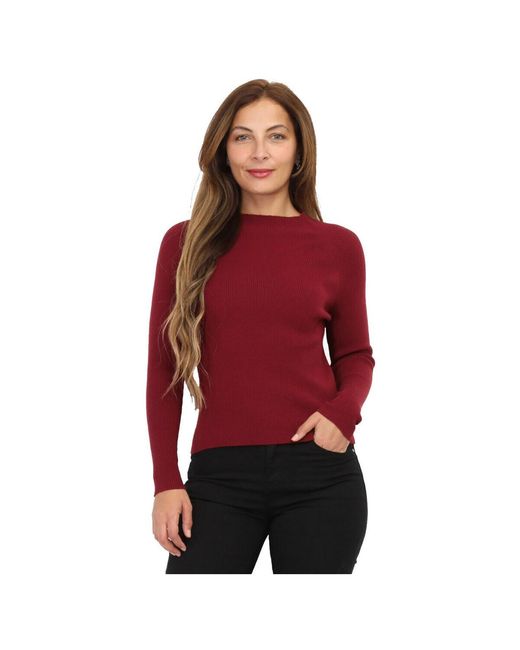 Pull Pulls Pour Femme La Modeuse en coloris Red