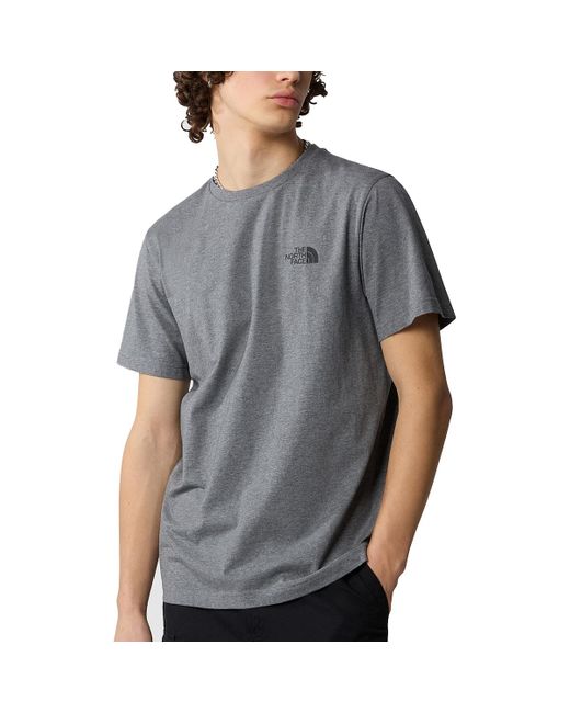 T-shirt Simple Dome The North Face pour homme en coloris Gray