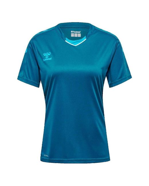 T-shirt T-shirt Core XK Poly Hummel en coloris Blue