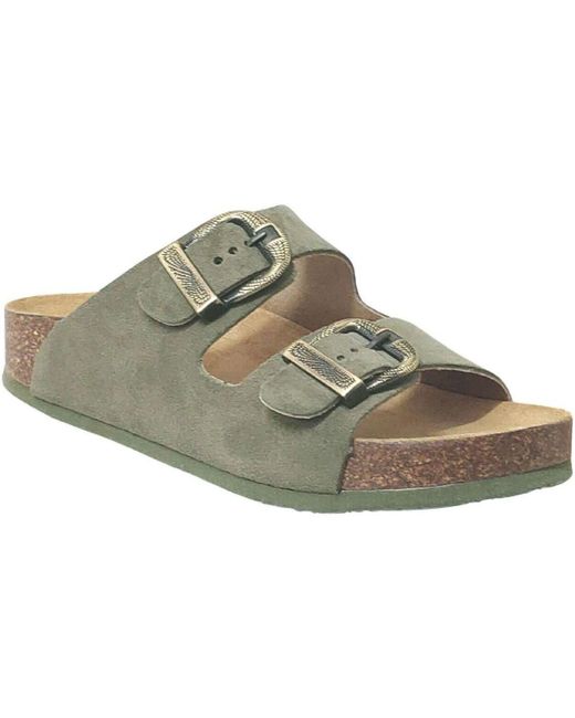 Plakton Slippers Cp Beta West in het Green