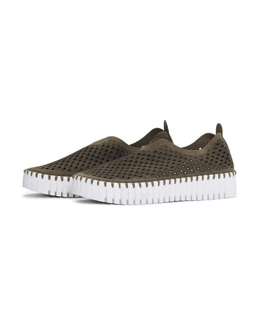 Baskets BASKETS TULIP 3373 KAKI Ilse Jacobsen en coloris Brown