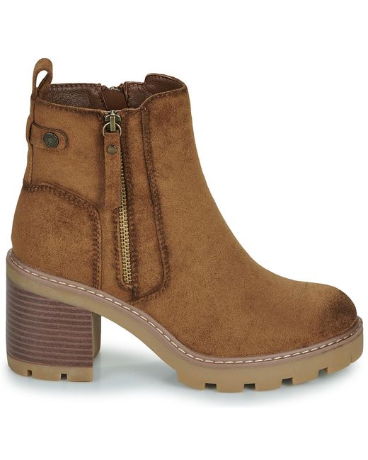 Refresh Brown Stiefeletten 173031-Camel