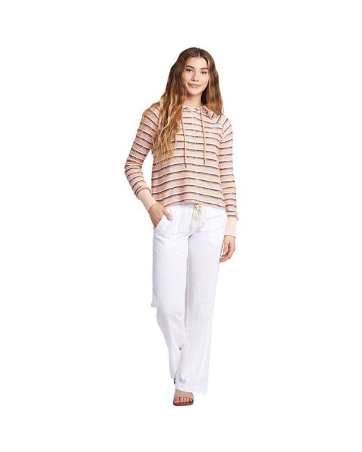 Pantalon Oceanside Roxy en coloris White