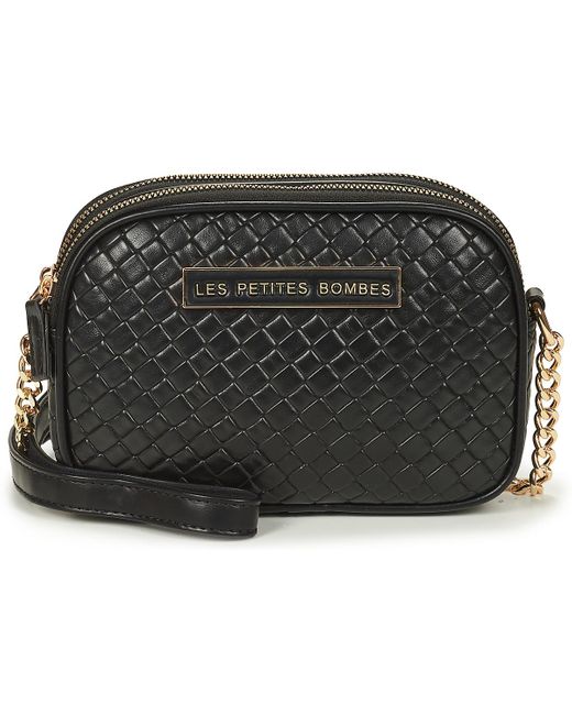 Les Petites Bombes Black Umhängetasche Albane