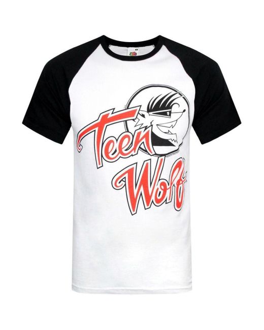 T-shirt Logo Teen Wolf pour homme en coloris Red