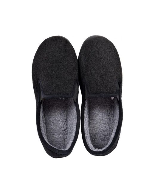 Chaussons CHARENTAISE Mixte Pantoufle PREMIUM ZH22827 NOIR Ozabi pour homme en coloris Black