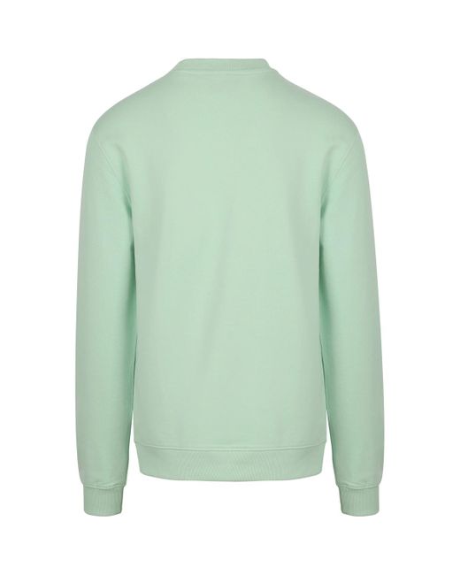 Sweat-shirt Pull Impression Vert Clair Scotch & Soda pour homme en coloris Green