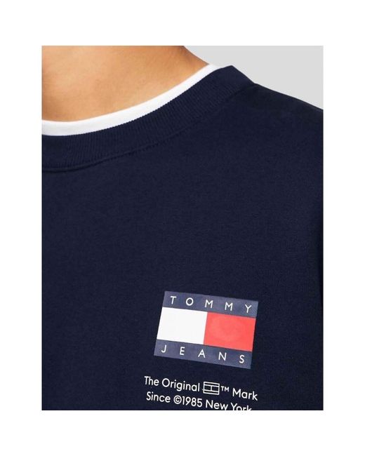 Sweat-shirt Tommy Hilfiger pour homme en coloris Blue