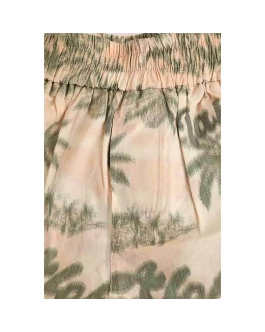 Short Mini Short Maje en coloris Natural