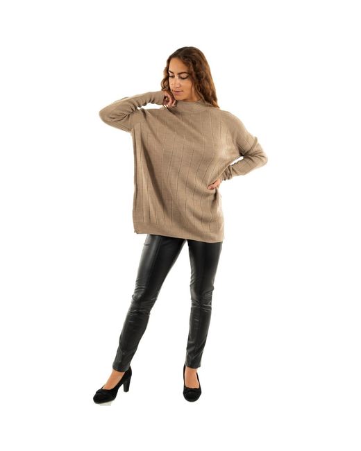 Pull 15330265 ONLY en coloris Brown