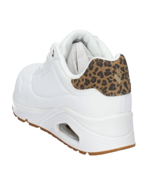 Baskets basses Skechers en coloris White