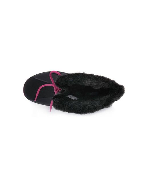 Bottes neige U739 Girl Polhanne Snow Boot WP CMP en coloris Black