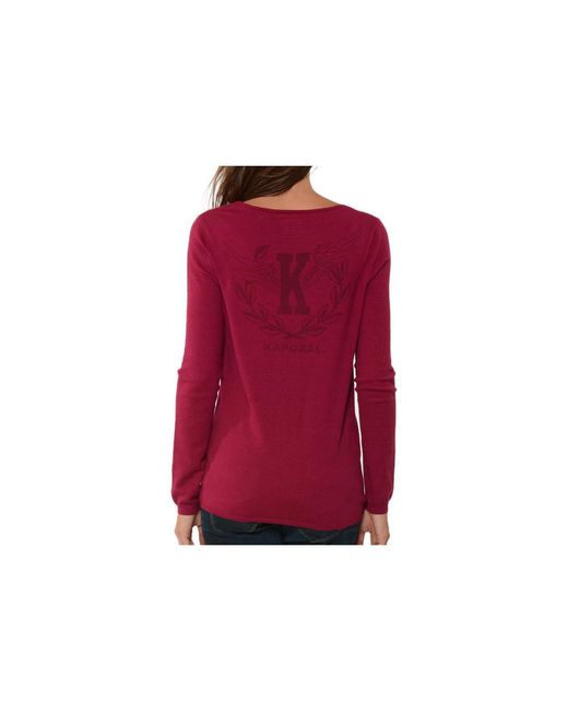 Pull Pull Jovic Ruby Kaporal en coloris Red