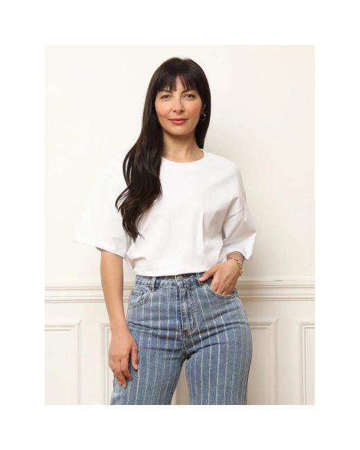 La Modeuse Blouse 75147_P177592 in het White