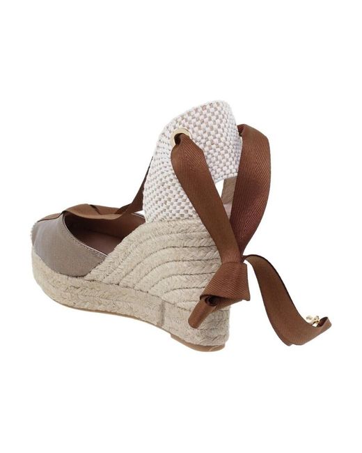 Espadrilles Amelie en coloris Brown