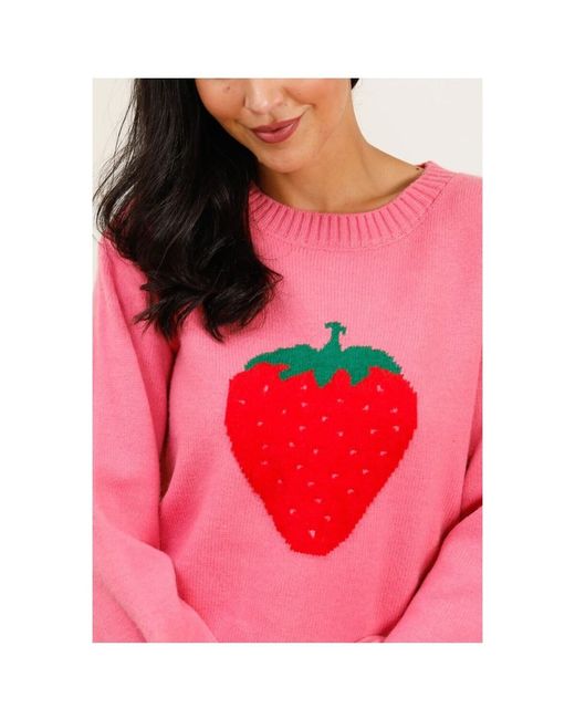 Pull Pull F Kebello en coloris Red