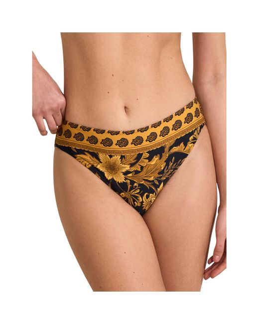 Maillots de bain Bas maillot slip de bain ACANTHUS Mare Selmark en coloris Black