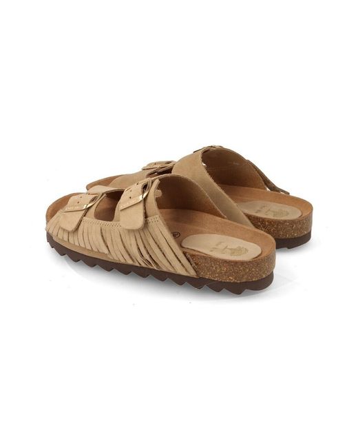 Sandales Interbios en coloris Brown