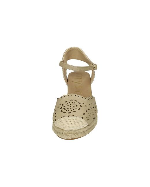 Espadrilles Mysoft en coloris Metallic