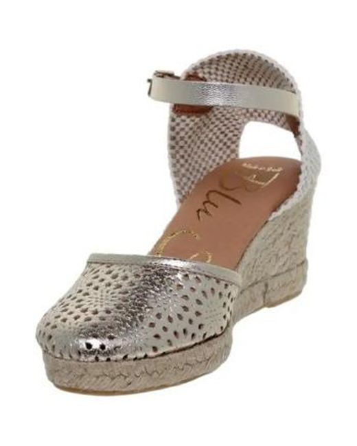 Espadrilles Blusandal en coloris Gray