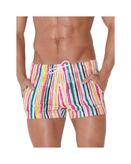Code 22 Korte Broek Mini-Short Vivid Code22 in het Blue voor heren