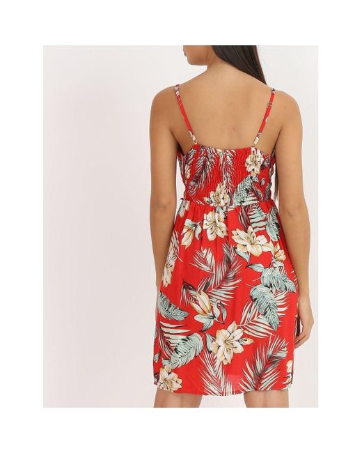 robe rouge la modeuse