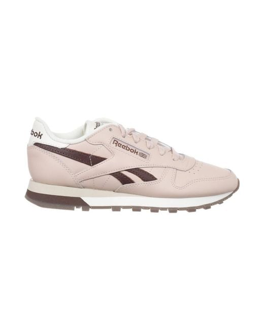 Baskets basses Classic Reebok en coloris Pink