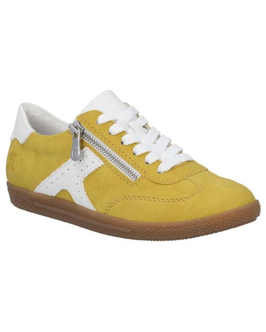 Baskets Rieker en coloris Yellow