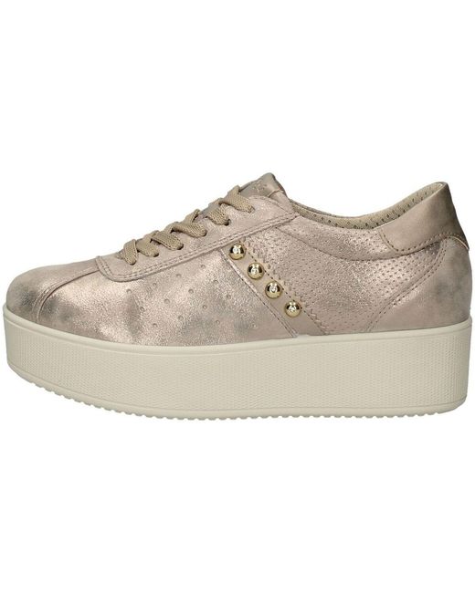 Baskets Basses Imac en coloris Metallic