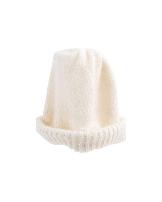 Chapeau Bonnet en laine Sezane en coloris White
