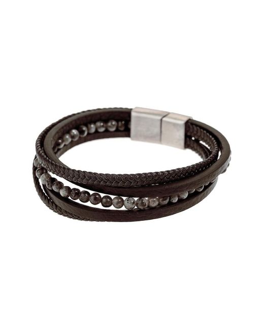 GEOGRAPHICAL NORWAY Armband in het Brown voor heren