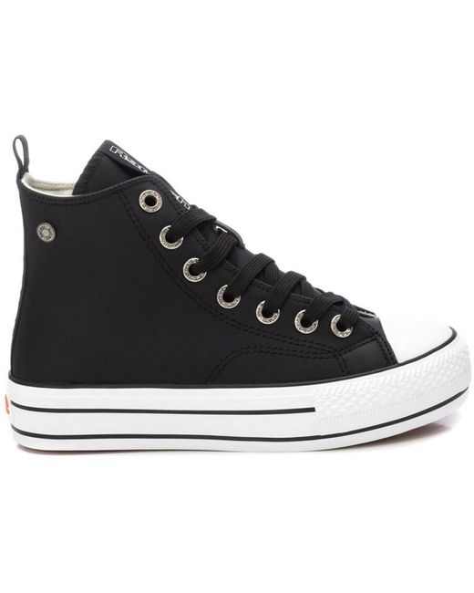 Refresh Hoge Sneakers 172201 in het Black