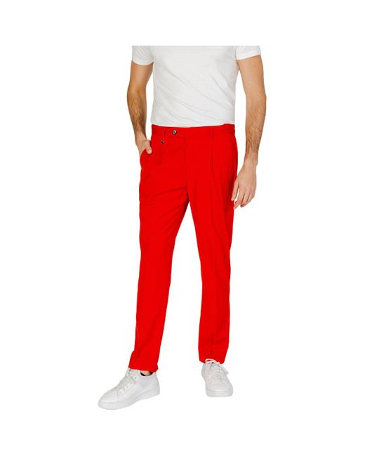 Pantalons de costume MMTR00715-FA600140 Antony Morato pour homme en coloris Red