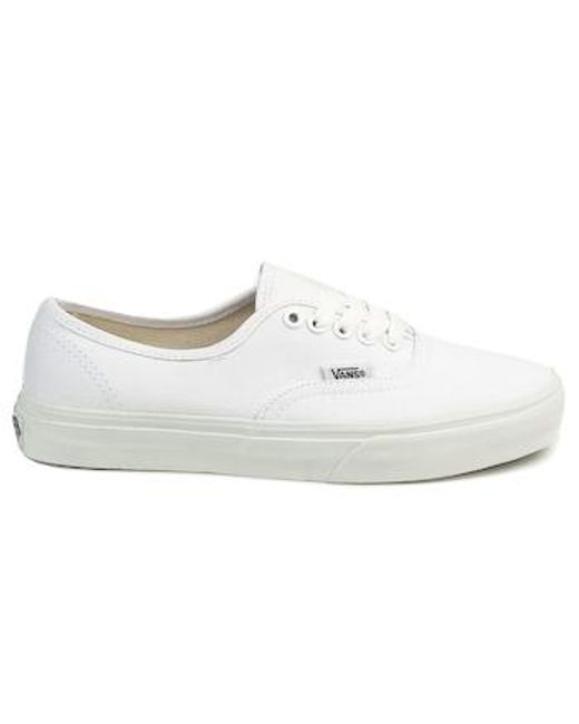Baskets basses UA AUTHENTIC Vans en coloris White