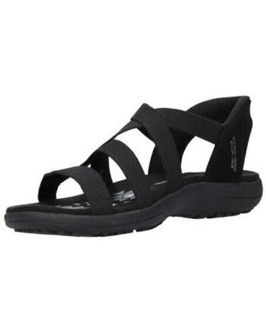 Sandales 163460 BBK Mujer Negro Skechers en coloris Black