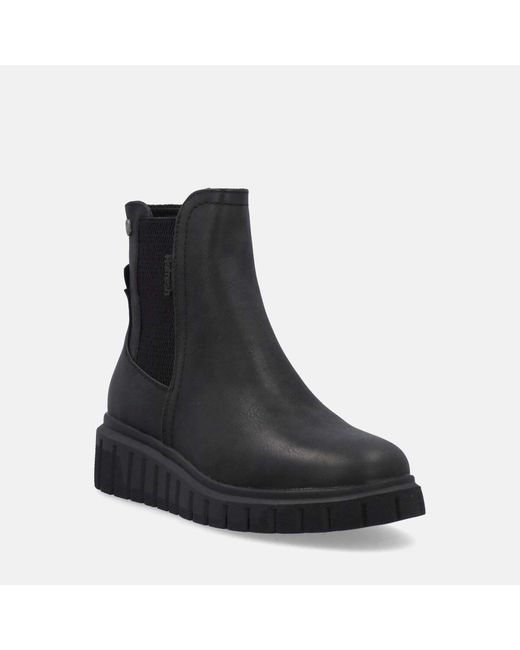 Bottines Tronchetto Refresh en coloris Black