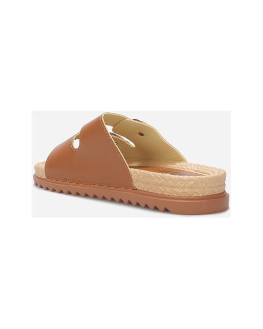 La Modeuse Teenslippers 70350_P164370 in het Brown