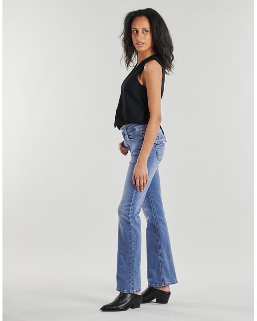 ONLY Flared/Bootcut Onlblush Mw in het Blue