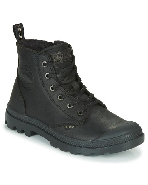 Palladium Laarzen Pampa Zip Lth Ess in het Zwart voor heren - Bespaar 20% -  Lyst