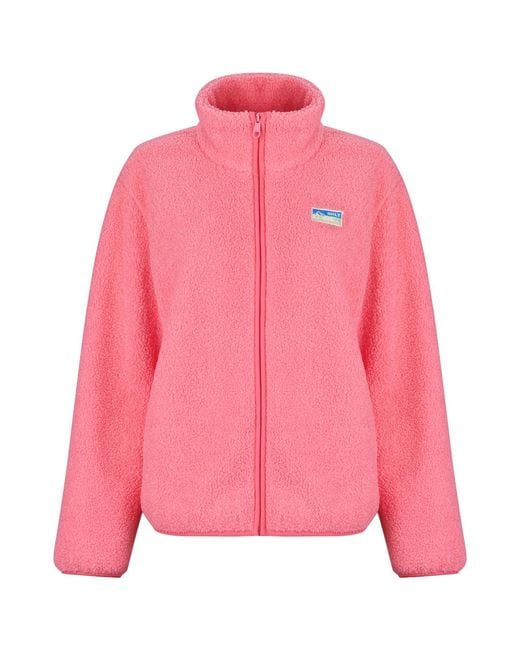ONLY Pink Fleecepullover Onleva Teddy